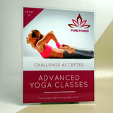 <img src=”High-Speed-Laminating-Services.jpg” alt=”Custom Posters with Lamination with a lady in yoga position image on the background and "ADVANCED YOGA CLASSES" text on the lower center”>