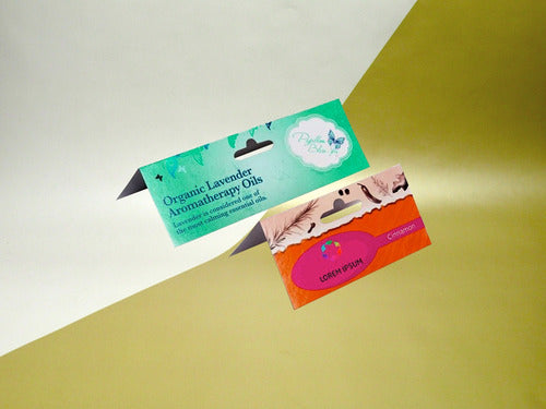 Custom Retail Tags Packaging Design Header Card Packaging Printing