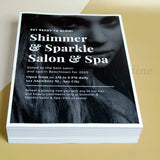 <img src=”Black-and-White-Copies-Online-Printing-Services.jpg” alt=”Next Day B&W Copies with a lady with long hair image on the background and "Shimmer & Sparkle Salon & Spa" text in center”>