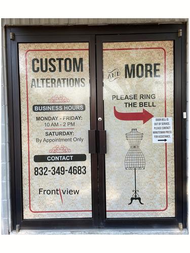 Vinyl Window Signs
