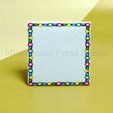 <img src=”Post-It-Notes-Printing-Minuteman-Press-Aldine.jpg” alt=”Custom Sticky Notes with colored chain border”>